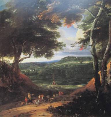 Jacques d'Arthois - A Glade in the Sonian Forest