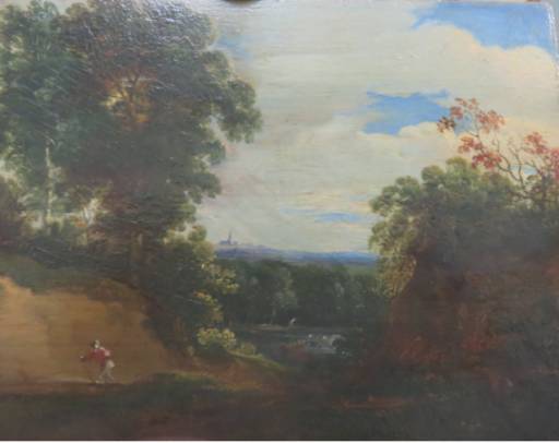 Jacques d'Arthois - Landscape with a View on a Pond