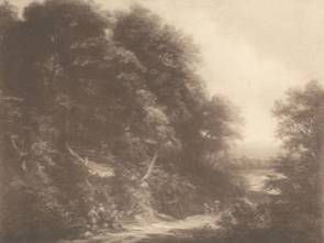 Jacques d'Arthois - Wooded Landscape with Figures