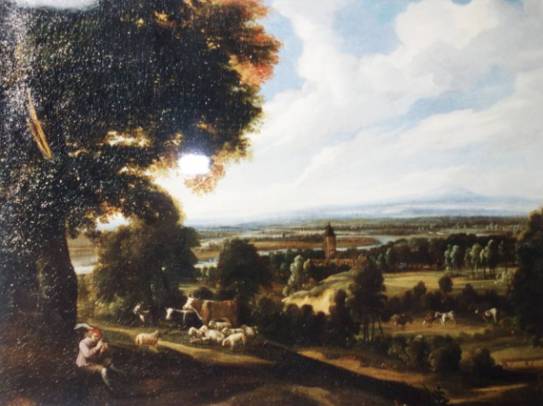 Jacques d'Arthois - A Shepherd in a Landscape