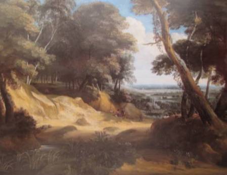 Jacques d'Arthois - Forest Landscape with Figures