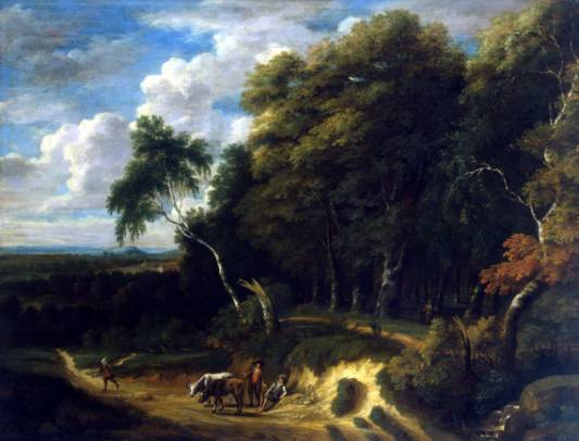 Jacques d'Arthois - Landscape with a Herd
