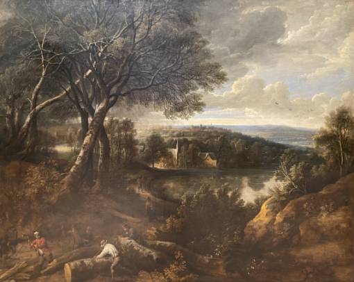 Jacques d'Arthois - View of Val-Duchesse