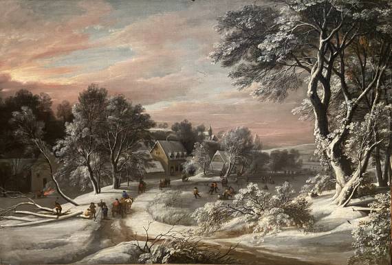Jacques d'Arthois - Winter Landscape