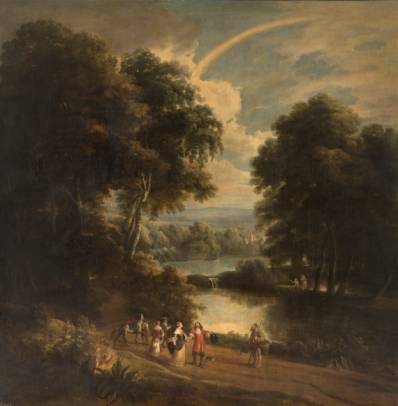 Jacques d'Arthois - Stroll Along a River