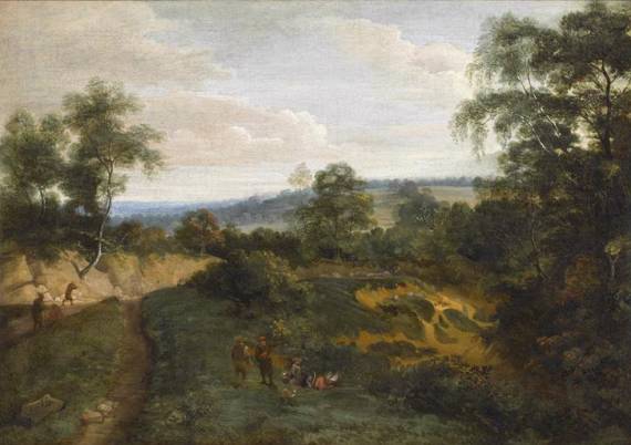 Jacques d'Arthois - Undulating Landscape