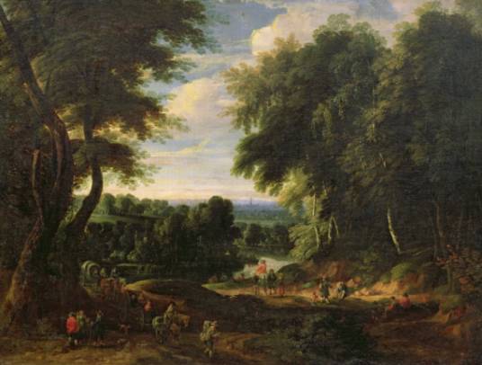 Jacques d'Arthois - Edge of a Wood