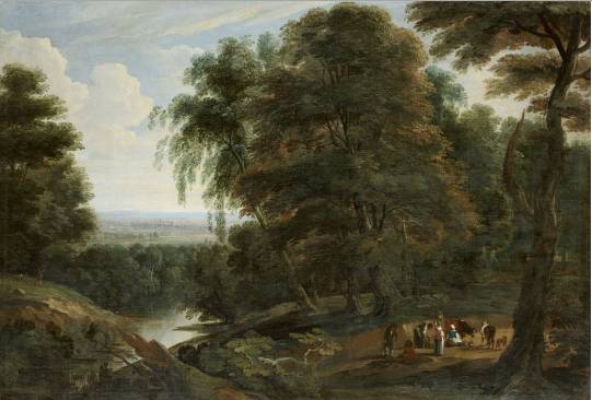 Jacques d'Arthois - Entrance to a Forest
