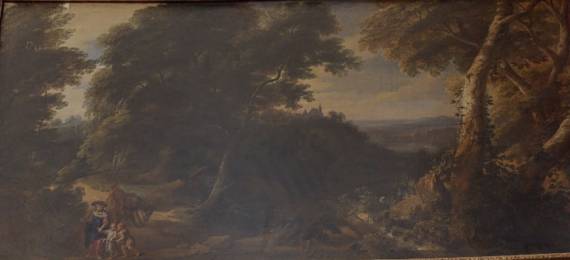 Jacques d'Arthois - Landscape with The Holy Family