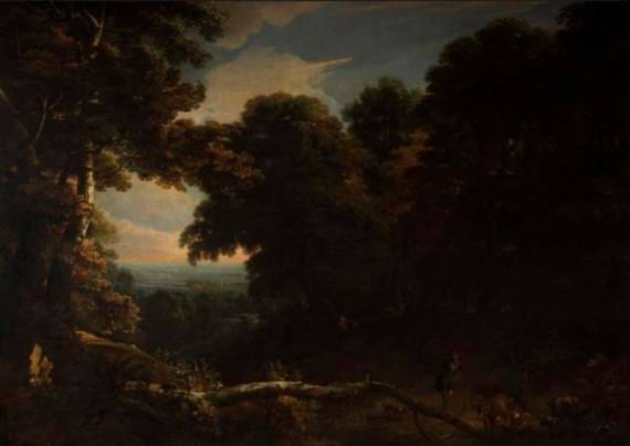 Jacques d'Arthois - View through a Wood