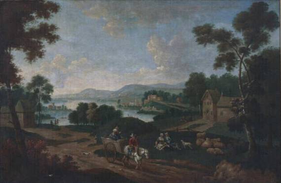 Jacques d'Arthois - Landscape and Figures