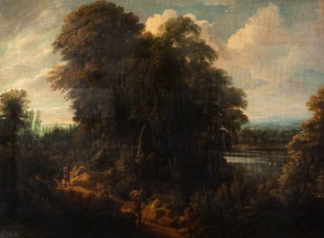 Jacques d'Arthois - A Wooded Landscape