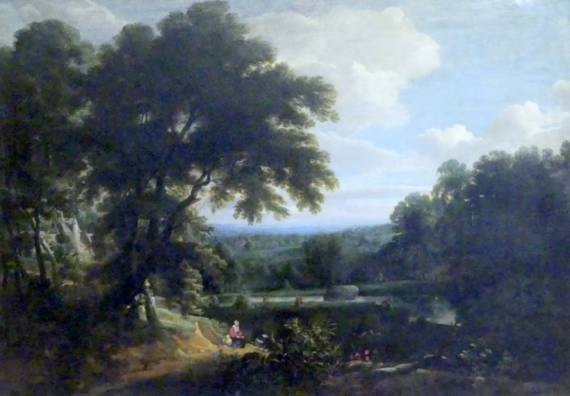 Jacques d'Arthois - Wooded Landscape with River