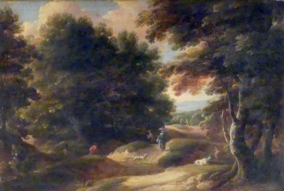Jacques d'Arthois - The Road in the Woods
