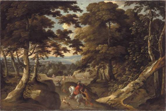 Jacques d'Arthois - Falconry