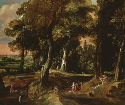 Jacques d'Arthois - The Hunt of Diana