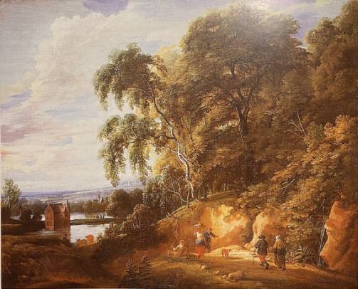Jacques d'Arthois - View of the Sonian Forest and of the Ponds of the Rood Klooster