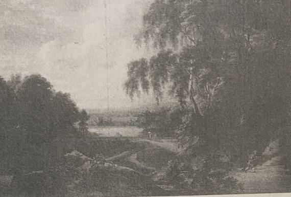 Jacques d'Arthois - Wooded Landscape with Huntsman