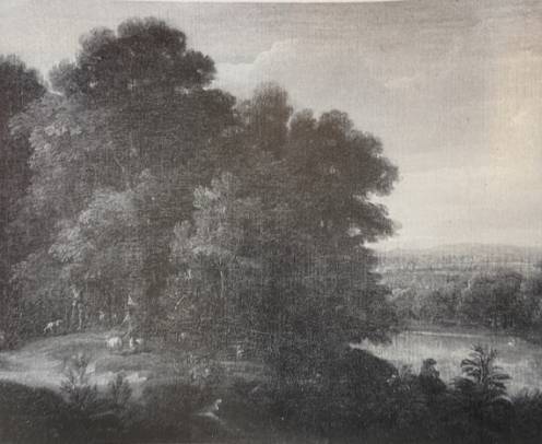 Jacques d'Arthois - A Wooded River Landscape with Sheperds and their Flock