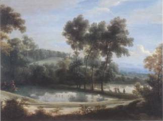 Jacques d'Arthois - Wooded Landscape