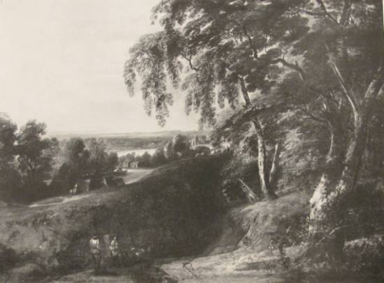 Jacques d'Arthois - Wooded Landscape with Figures