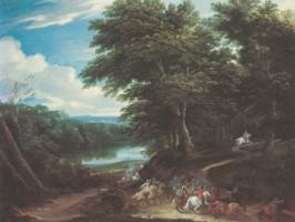 Jacques d'Arthois - Rider Combat in a Vallon