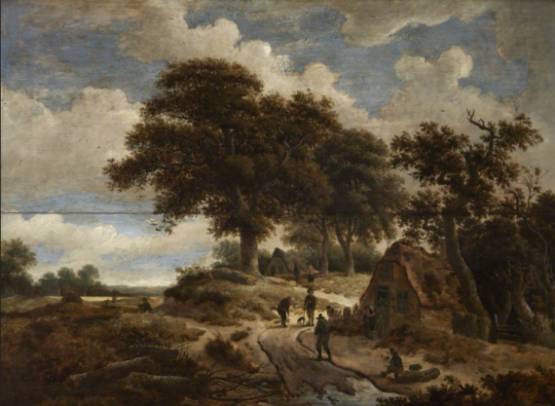 Jacques d'Arthois - Landscape with Figures
