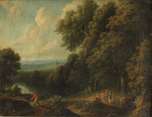 Jacques d'Arthois - Lake on the Fringe of a Forest