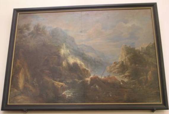 Jacques d'Arthois - Landscape with Saint Jerome