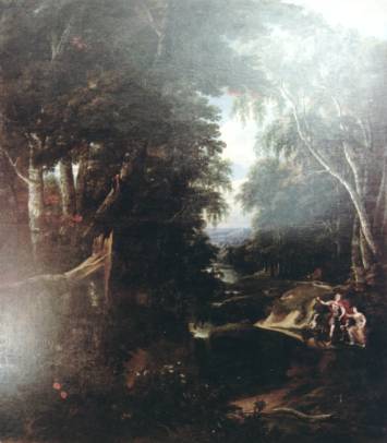 Jacques d'Arthois - Landscape with Venus and Adonis