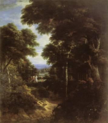 Jacques d'Arthois - Landscape with Mercury and Herse