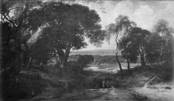 Jacques d'Arthois - A Woody Landscape