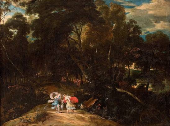 Jacques d'Arthois - Diana and Her Companions