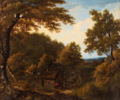Jacques d'Arthois - A House in the Wood
