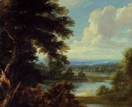 Jacques d'Arthois - An Extensive Wooded River Landscape