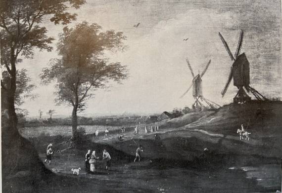 Jacques d'Arthois - Landscape with Windmills