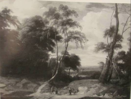 Jacques d'Arthois - Extensive Wooded Landscape with Figures