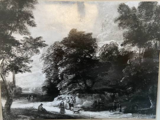 Jacques d'Arthois - Wooded Landscape with Figures