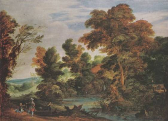 Jacques d'Arthois - Heron Hunting