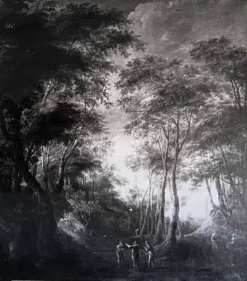 Jacques d'Arthois - Forest Landscape with Figures