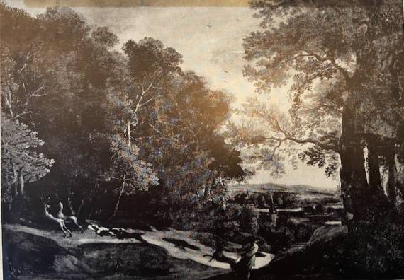 Jacques d'Arthois - Landscape with Stag Hunt