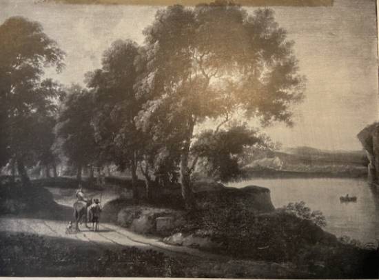 Jacques d'Arthois - Landscape with a Horsewoman and a Pedestrian on a Sandy Track