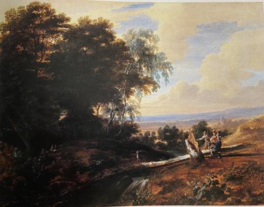 Jacques d'Arthois - Landscape with a Windfall Tree
