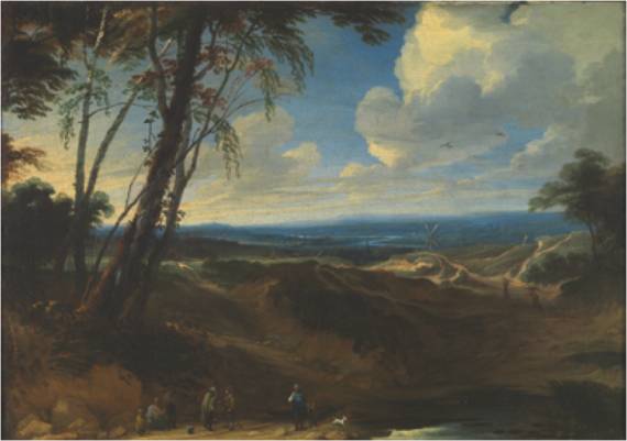 Jacques d'Arthois - Extensive Dune Landscape
