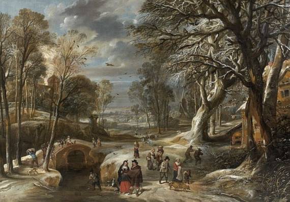 Jacques d'Arthois - Winter