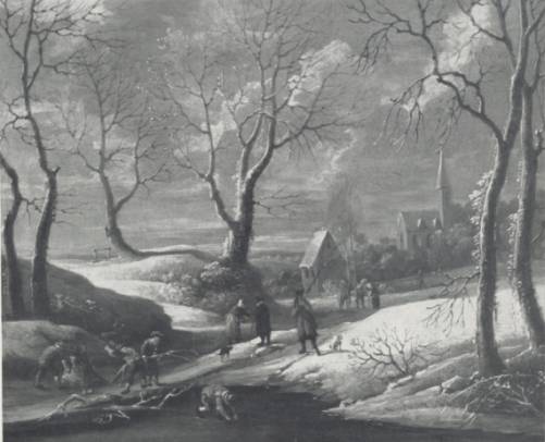 Jacques d'Arthois - A Winter Landscape