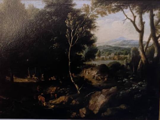 Jacques d'Arthois - Landscape with Parceforce Hunt