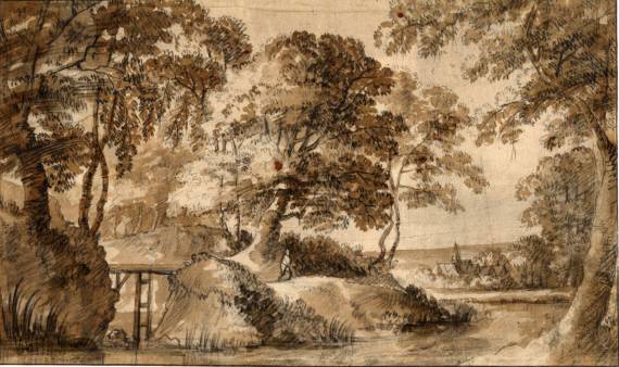 Jacques d'Arthois - River Landscape