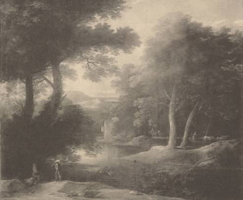Jacques d'Arthois - Wooded Landscape with Figures
