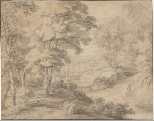 Jacques d'Arthois - Wooded Landscape
